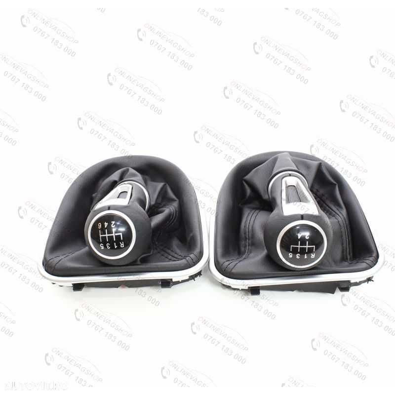 Nuca piele Seat Leon 1P, Altea, Toledo cu manson schimbator 5-6 viteze - 7