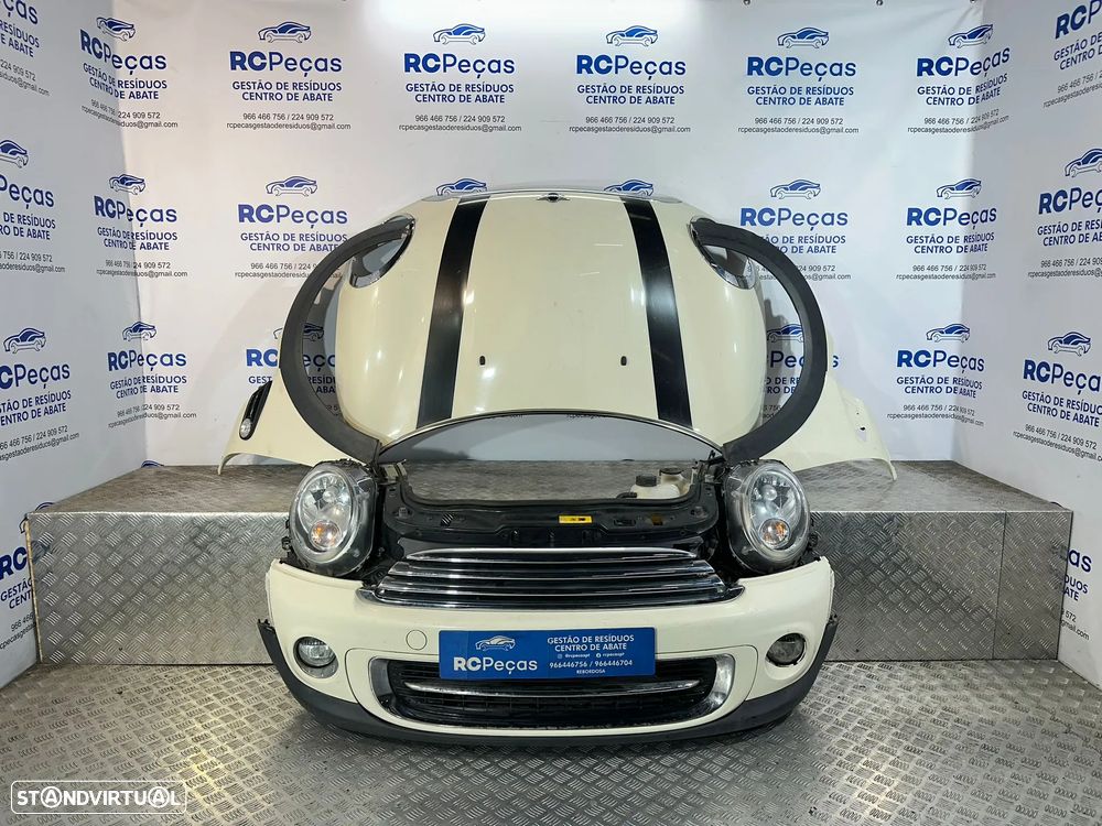 .Frente Completa Original Mini R55 Clubman R56 R57 Cabrio R58 Coupe R59 Roadster Cooper One S Facelift 2006 - 2013 - 1