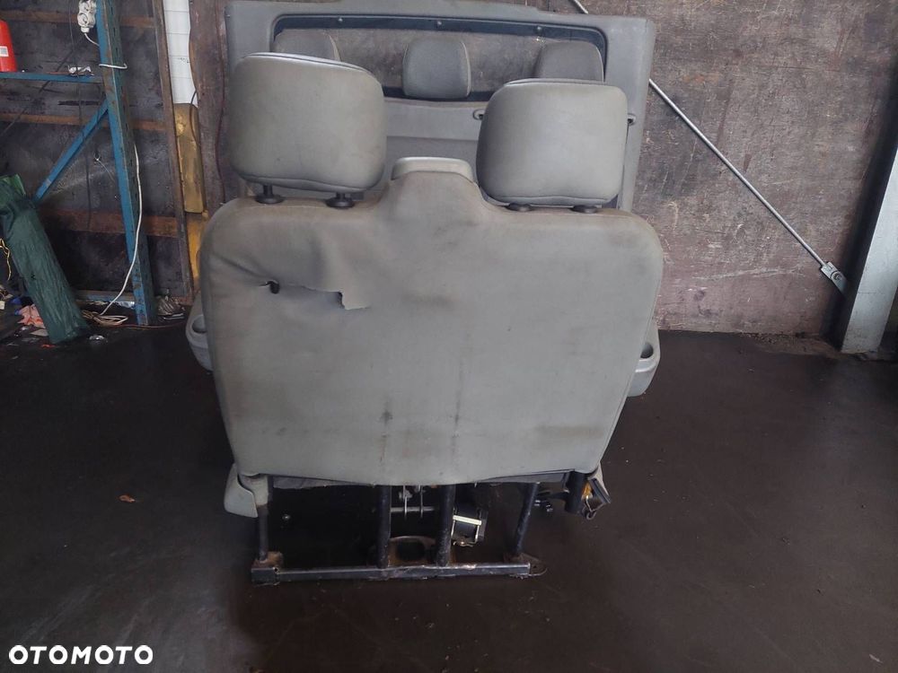 FOTEL PASAŻERA DWÓJKA + FOTELE KANAPA ŁAWKA ZABUDOWA RENAULT TRAFIC II - 5