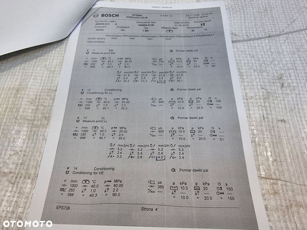 WTRYSK WTRYSKIWACZ OPEL ASTRA K V  1.6 CDTI 55585167 - 10