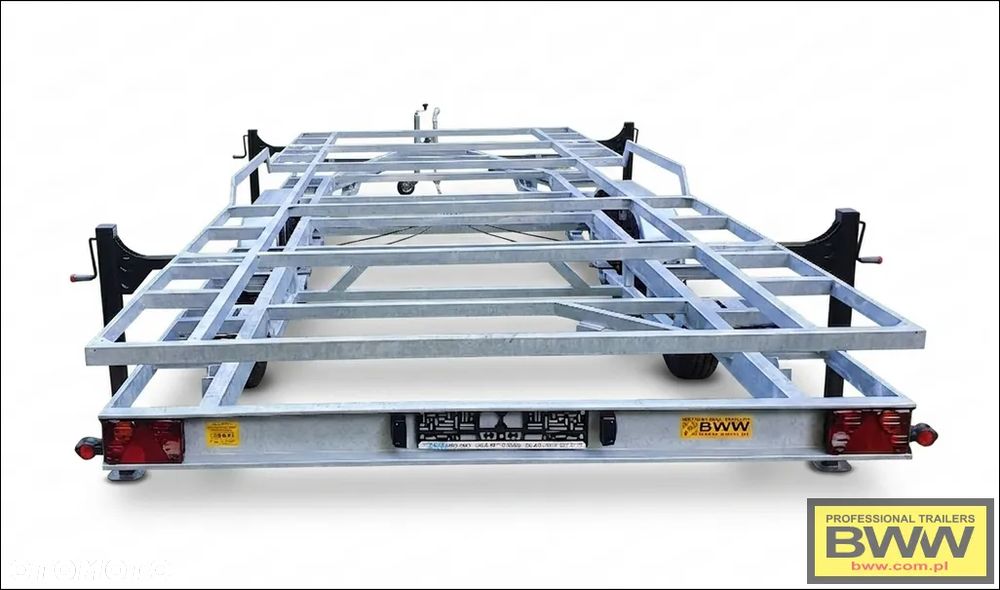 BWW Nowa przyczepa platforma 7,2m DMC do 3,5t. podwozie pod domek mobilny Tiny house - 8