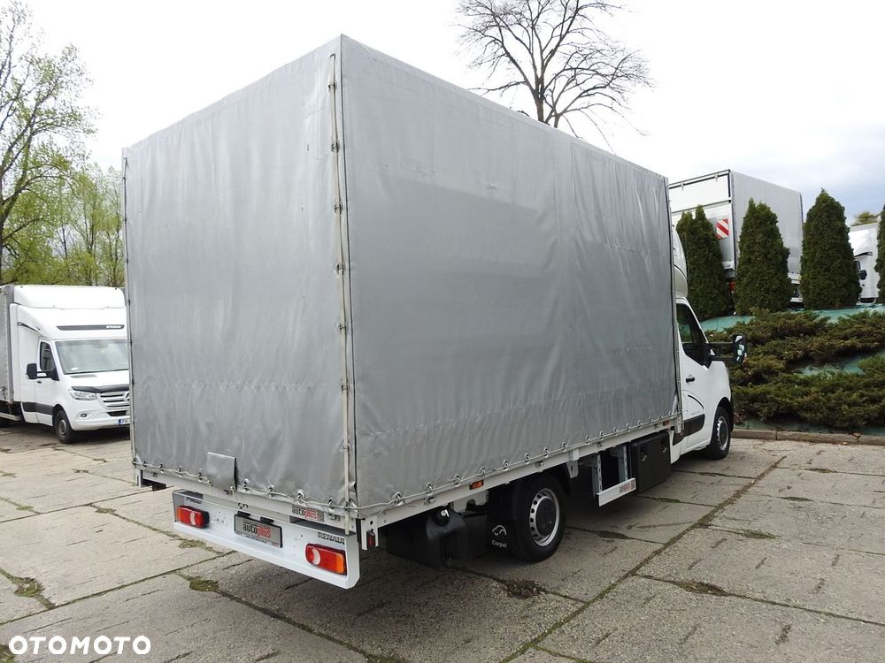 Renault MASTER PLANDEKA 10 PALET WEBASTO TEMPOMAT NAWIGACJA KLIMATYZACJA LEDY PNEUMATYKA  165KM - 14