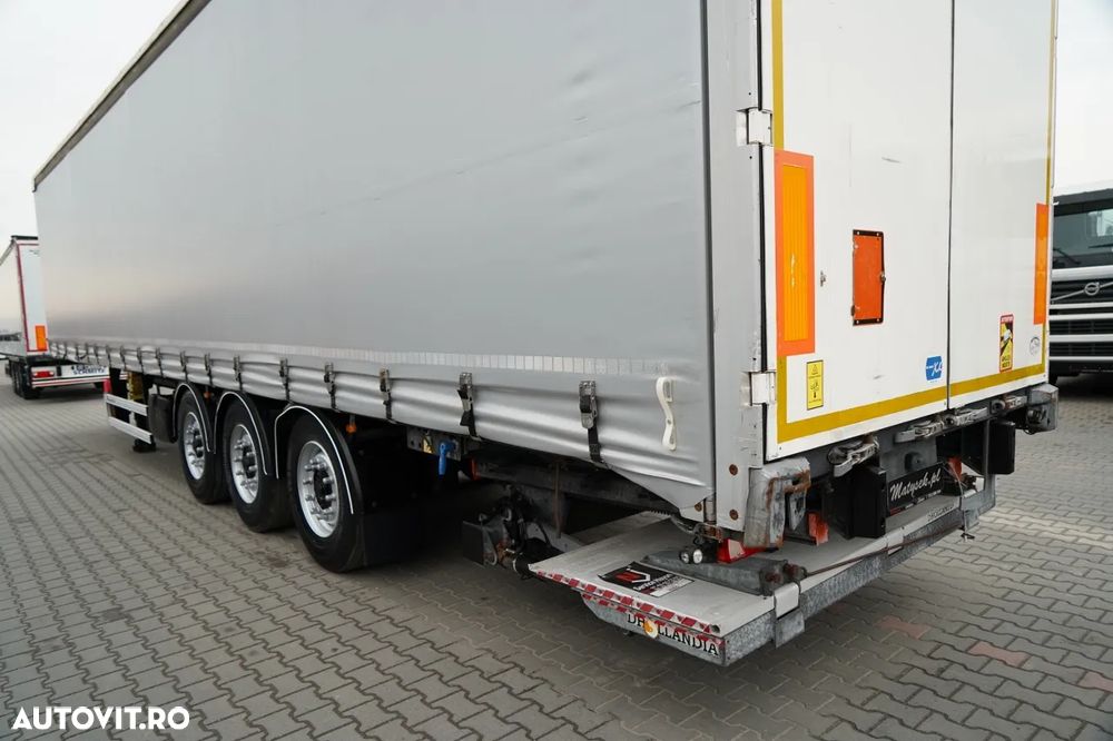 Fruehauf CORTINĂ / STANDARD / LIFT / BALCĂ PODEA PUTERNICĂ / AXĂ RIDICATĂ - 11