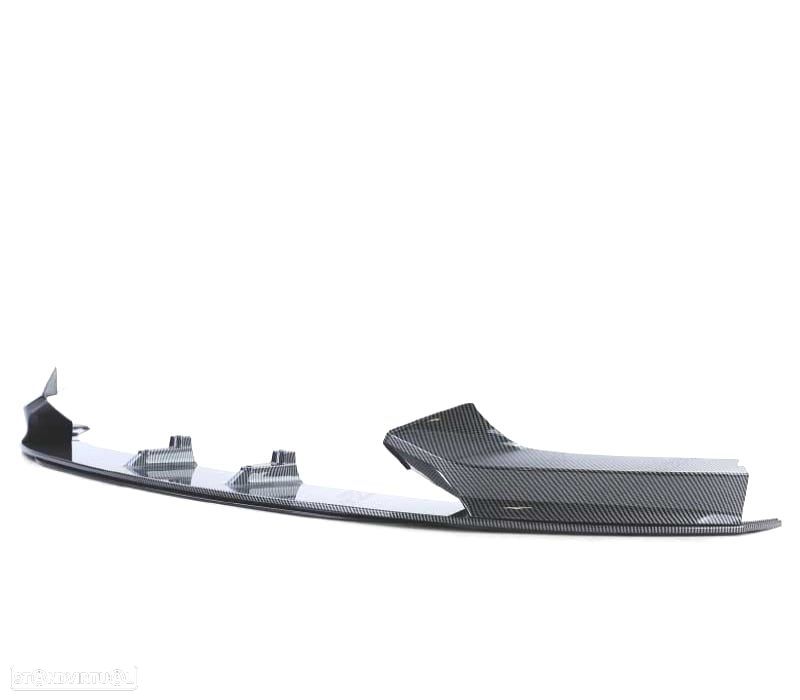 SPOILER LIP PARACHOQUES FRONTAL BMW F22 F23 LOOK M PERFORMANCE 235I CARBONO - 3