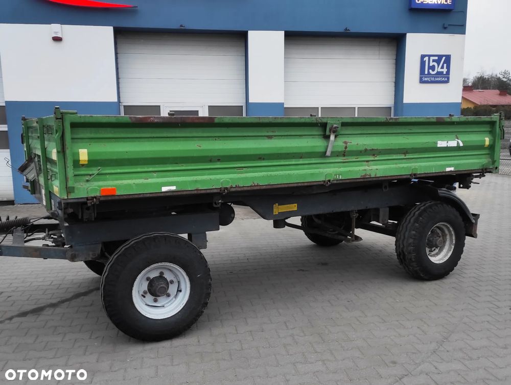 Metal-Fach T710/1 Przyczepa rolnicza Wywrotka 3 strony 6 ton 2011 R - 2