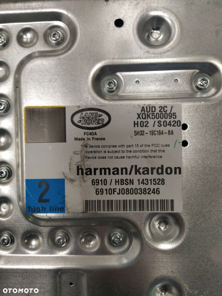 RANGE ROVER SPORT L320 WZMACNIACZ HARMAN KARDON ORYGINAŁ - 3