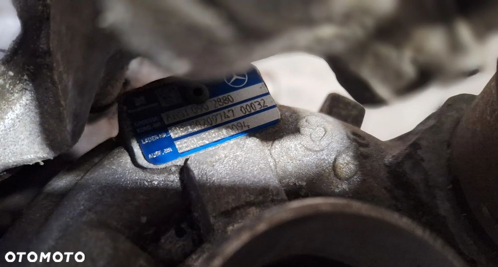 MERCEDES W212 W204 2.2 CDI TURBINA TURBOSPRĘŻARKA BITURBO A6510902880 A6510905780 - 10