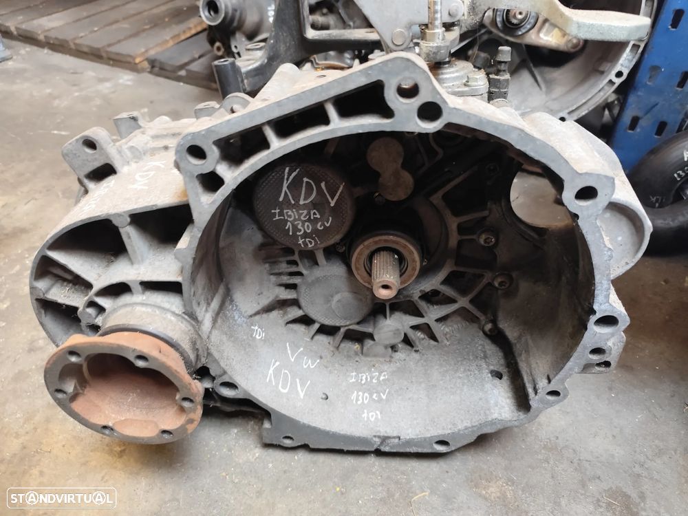 SEAT IBIZA 6L 1.9 TDI KDV CAIXA VELOCIDADES 6V - CV100 - 1