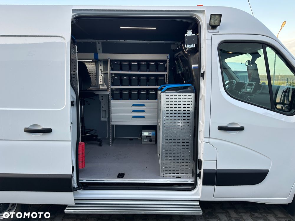 Renault Master 2.3 DCI SORTIMO Zabudowa SERWISOWA Światłowód Warsztat FV23% - 2