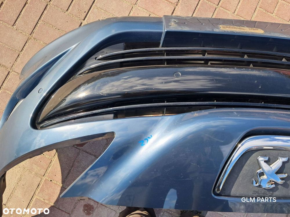 peugeot rcz kompletny zderzak przedni pdc - 9