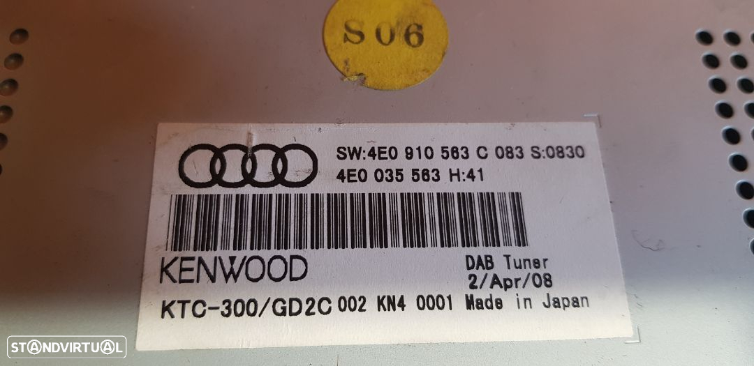 Módulo Tune Box Tv Audi A8 2008 - 2