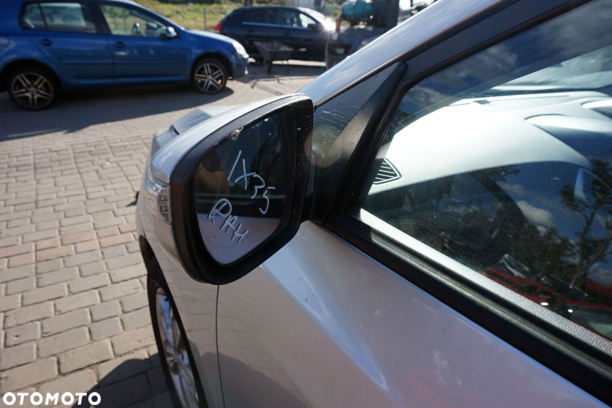 LUSTERKO ELEKTRYCZNE LEWE IX35 I RAH 87610-2Y960 SREBRNY UK HYUNDAI 2009-2015 - 3