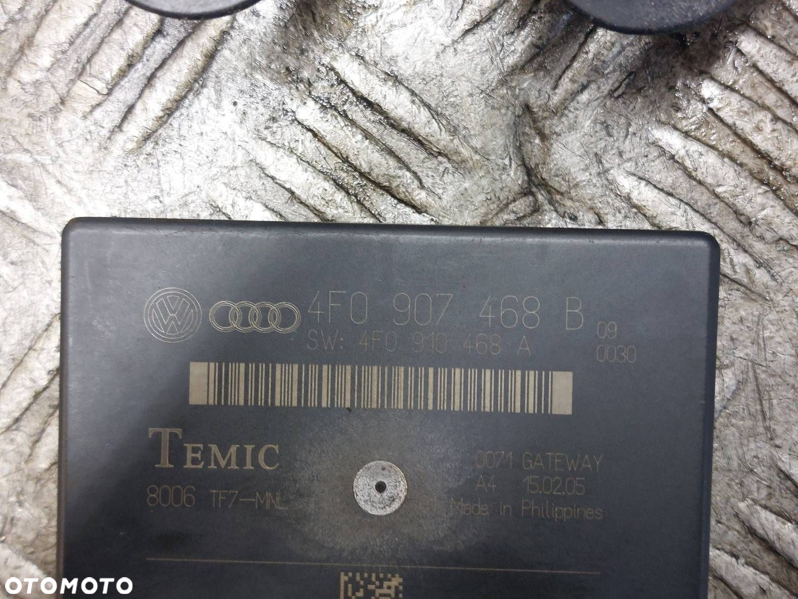 ZESTAW STARTOWY IMMO AUDI A6 C6 2.4 V6 4F0907552D 4F0920950K - 9