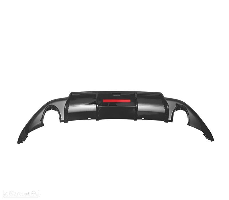 DIFUSOR VOLKSWAGEN VW GOLF 7.5 17-20 + LUZ DE TRAVAGEM LOOK TCR - 2