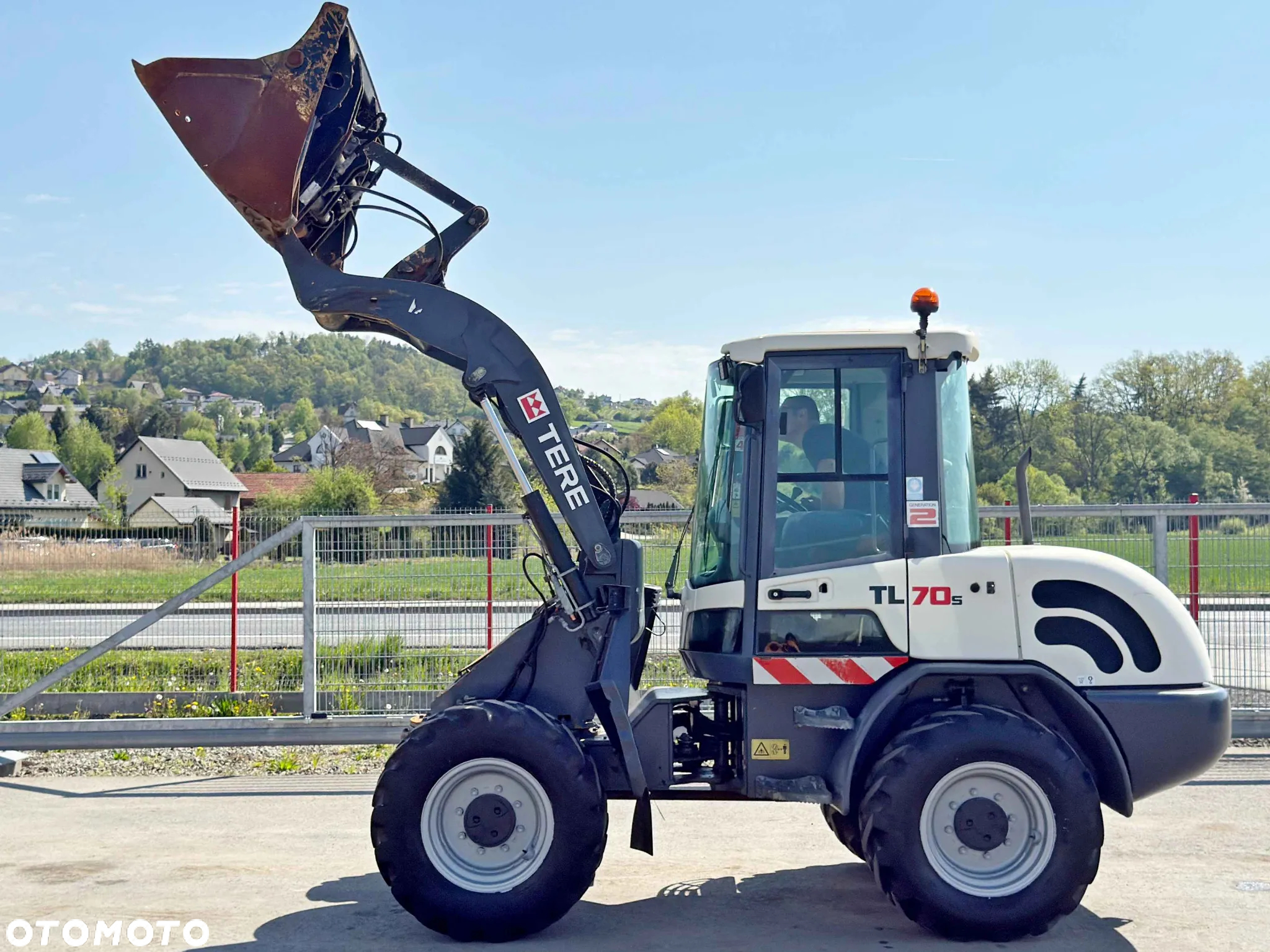 Terex TEREX TL 70 s * Ładowarka kołowa * 4x4 * STAN BDB - 9