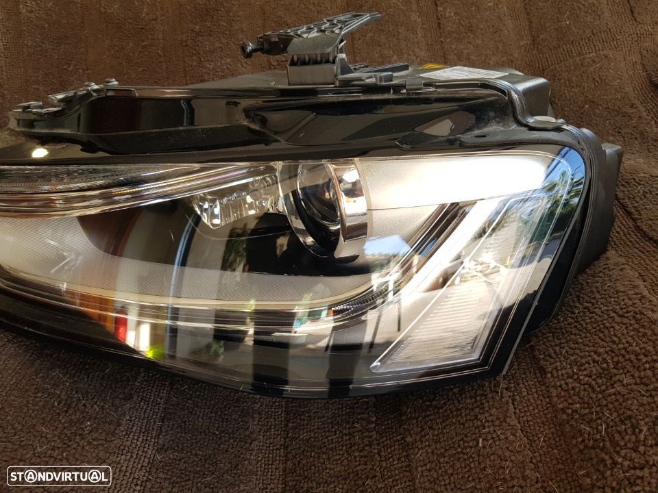 Farol esquerdo audi a4 8k bi xenon Led Direcional facelift 2012 - 8k0941031C - 5