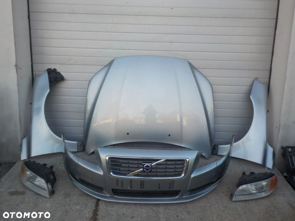 VOLVO S80 II KOMPLETNY PRZÓD MASKA ZDERZAK BŁOTNIKI LAMPY XENON ANGIELSKIE  KOLOR 477-46