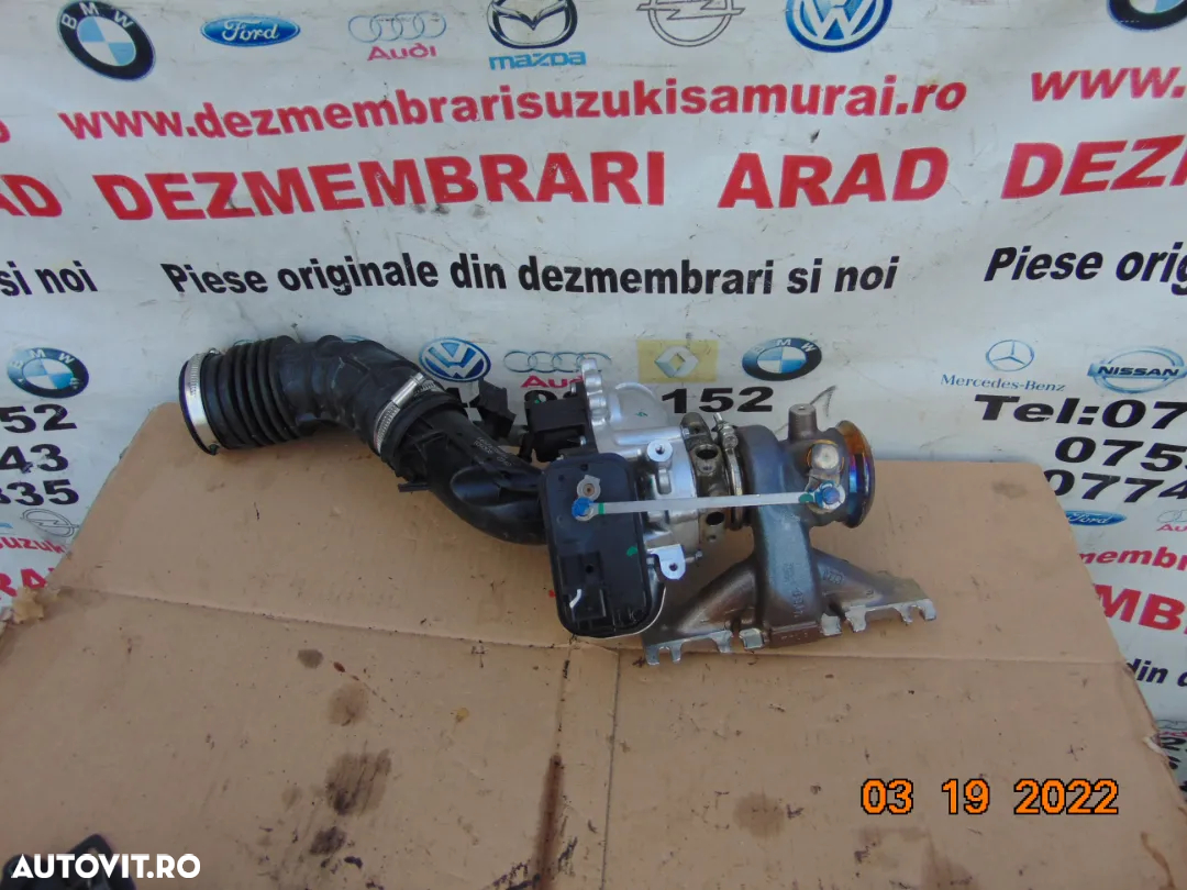Turbina Dacia 1.3tce 7000km ca noua Duster Dokker Renault Captur Kadjar Koleos Megane 4 Scenic Niss - 2