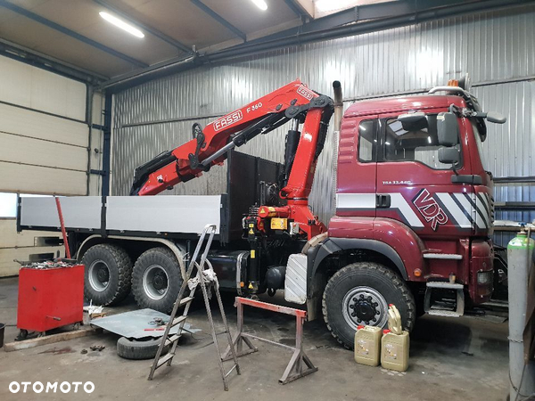 MAN 6x6 HDS Fassi F360 żuraw energetyka