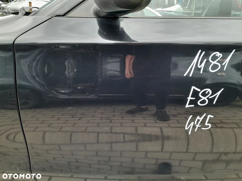 BMW E81 DRZWI LEWE PRZEDNIE LEWY PRZÓD KOLOR: 475 - 2