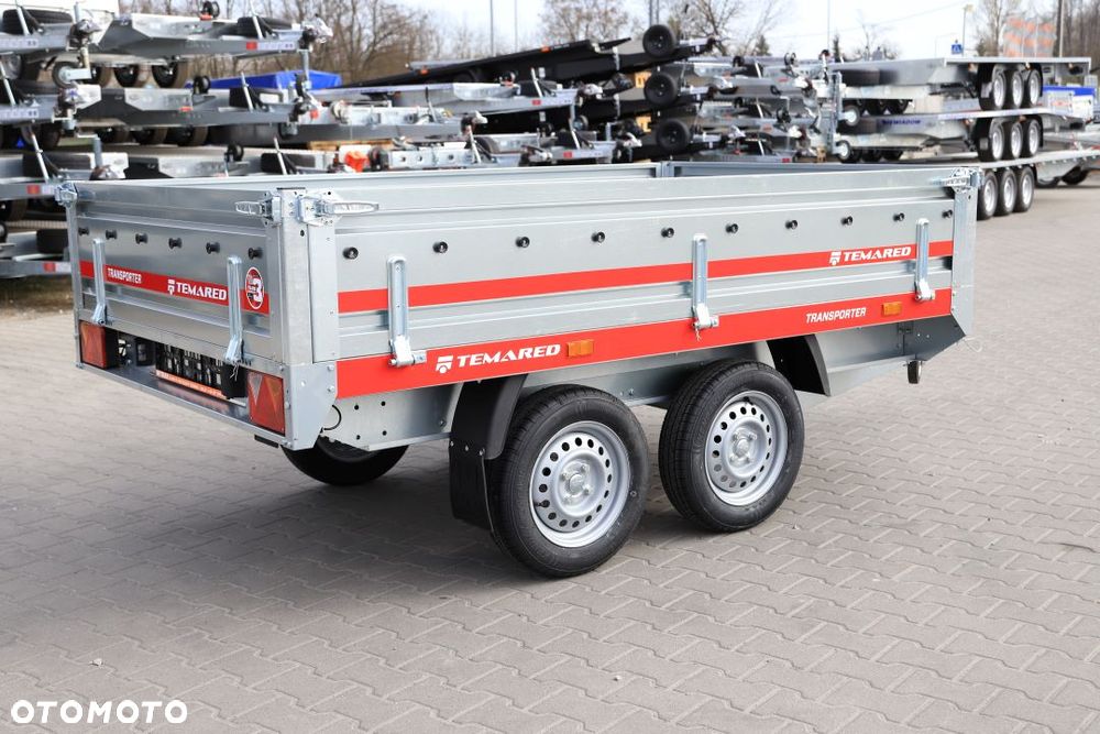 TEMARED TRANSPORTER 2515/2 0,75T 254x151x40 cm , 2 osie, dmc 750 kg - 3