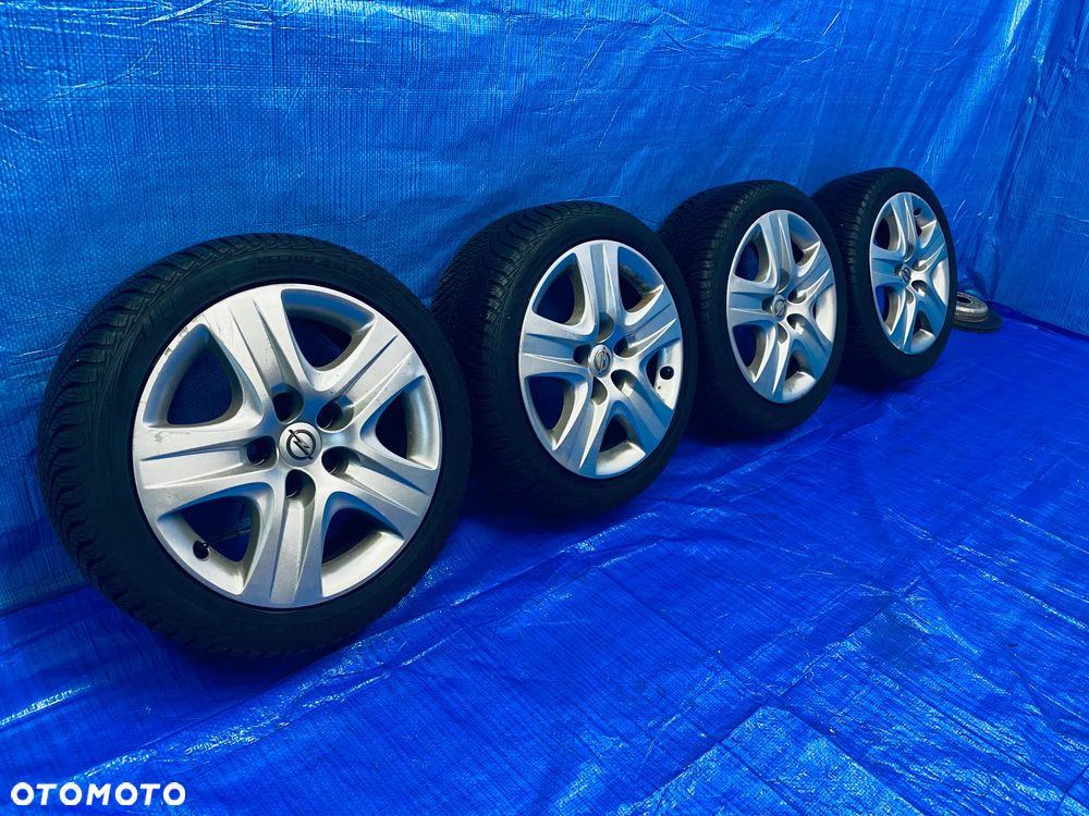 KOŁA STRUKTURALNE KOŁPAKI KOŁO 17 FELGA 17" x 7J  5X120 ; 67,1mm ET41 KOMPLET ; OPONY CAŁOROCZNE GOODYEAR ; OPEL INSIGNIA A ORYGINAŁ - 6