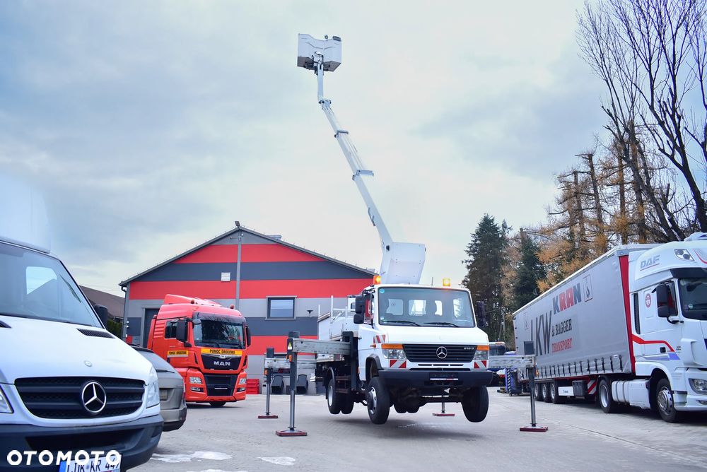 Mercedes-Benz Vario 816 / Euro 5/ 4x4/ Zwyżka/ Podnośnik koszowy Ruthmann TB 220/ 22 m. / Steiger/ Hubarbeitsbühne/ Reduktor ! / Sprowadzony z Niemiec/ Stan Perfekcyjny ! - 1