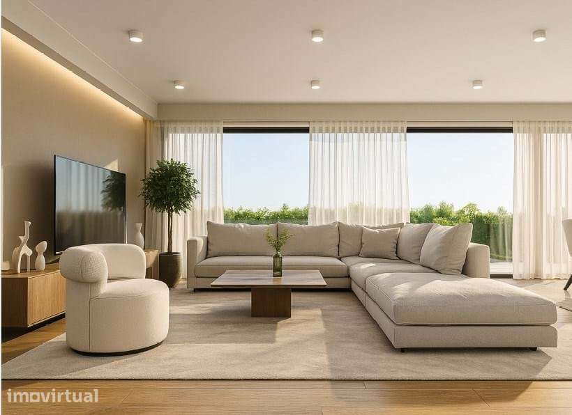 Apartamento Novo com 3 quartos, jardim e piscina perto da praia, no Es - Grande imagem: 2/8