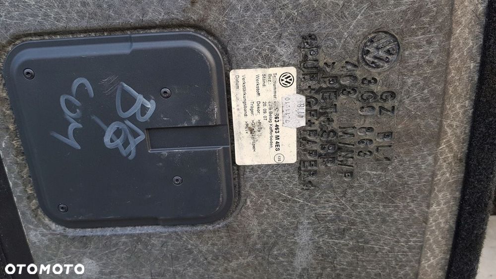 wykładzina bagażnika VW Passat B7 kombi - 8