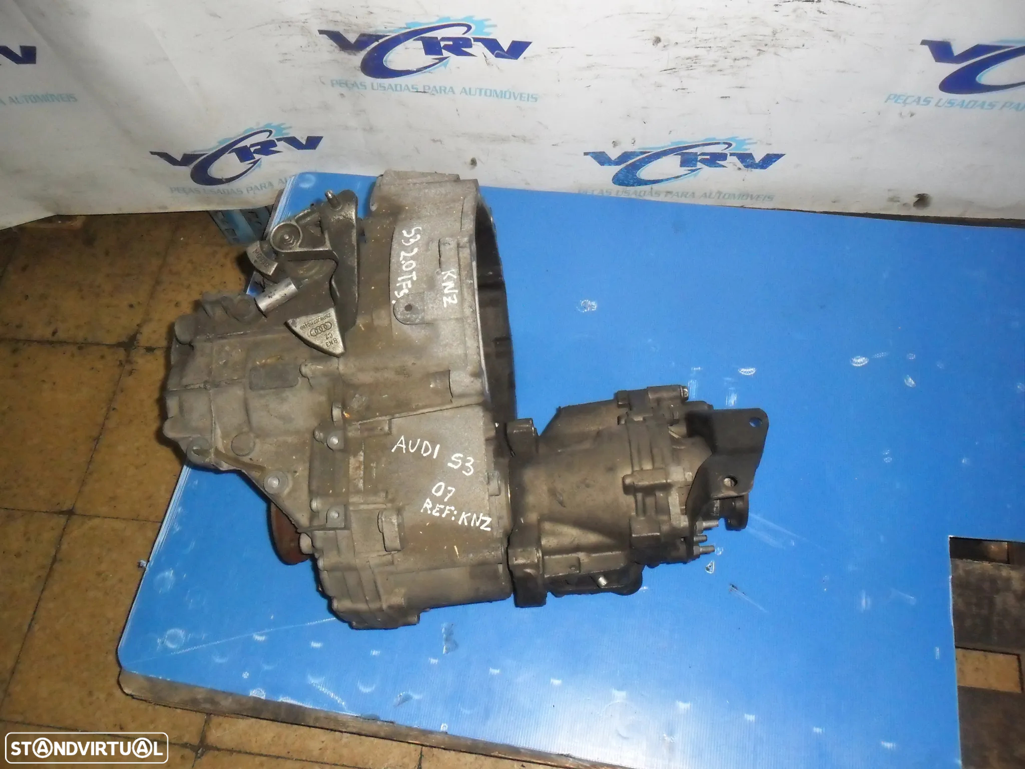 Caixa de velocidades Audi S3 Quattro 2.0 Tfsi 265Cv 2007 Ref: KNZ - 2