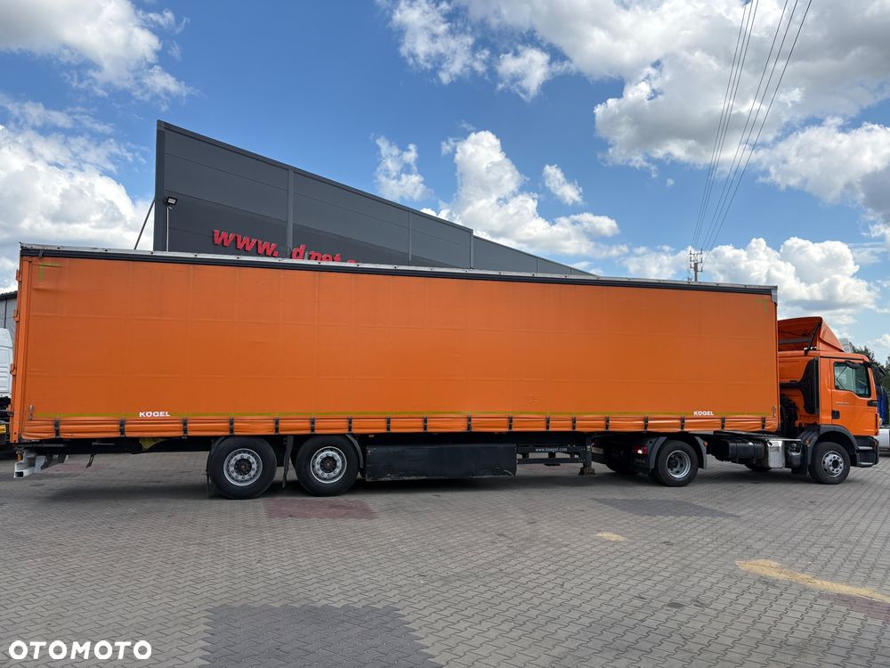 MAN TGM 15.290 + Naczepa KOGEL 2 OSIOWA / DO NAUKI JAZDY / NAUKA JAZDY / TGS / TGL - 5