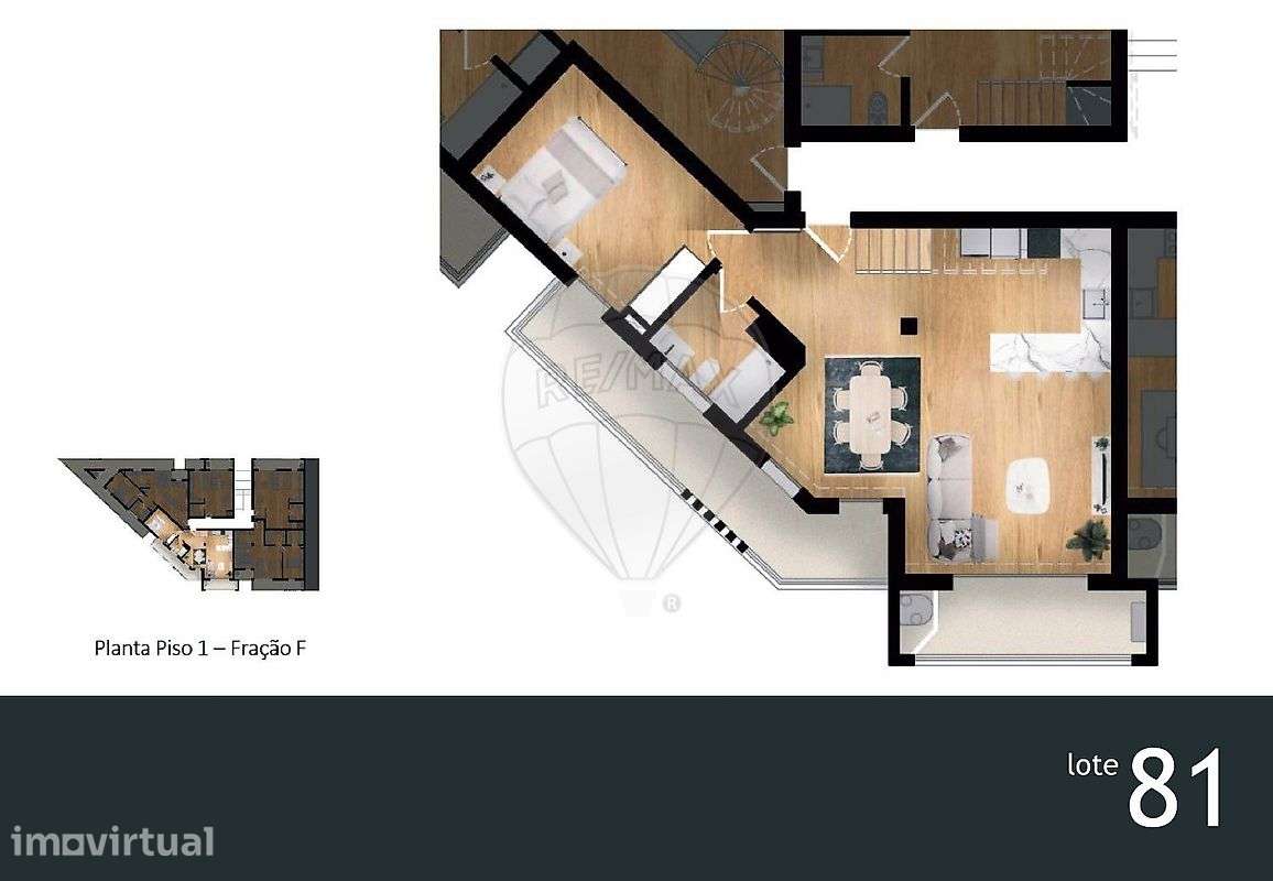 Apartamento T1 para venda - Grande imagem: 2/35