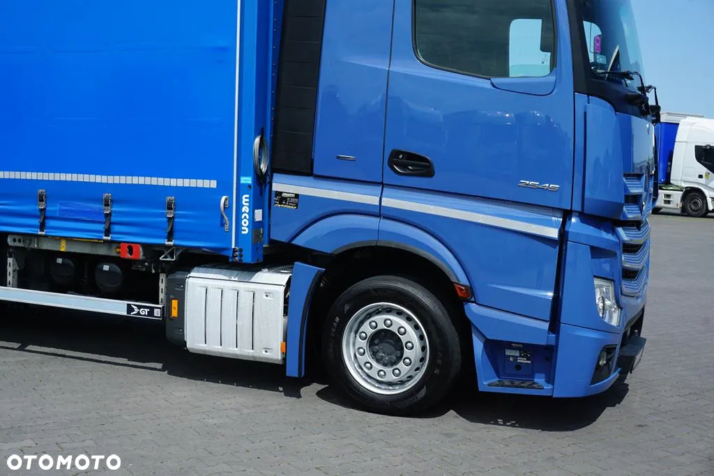 Mercedes-Benz ACTROS / 2545 / ACC / E 6 / MP 5 / ZESTAW PRZESTRZENNY 120 M 3 / BDF 2 X 7,82 M - 35
