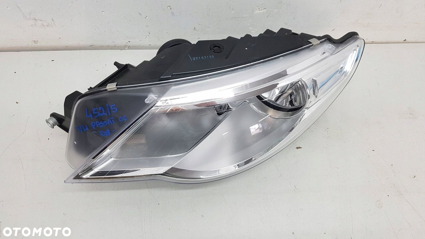 Volkswagen PASSAT CC 08- Lampa Reflektor Przód Przedni EU Lewy - 3