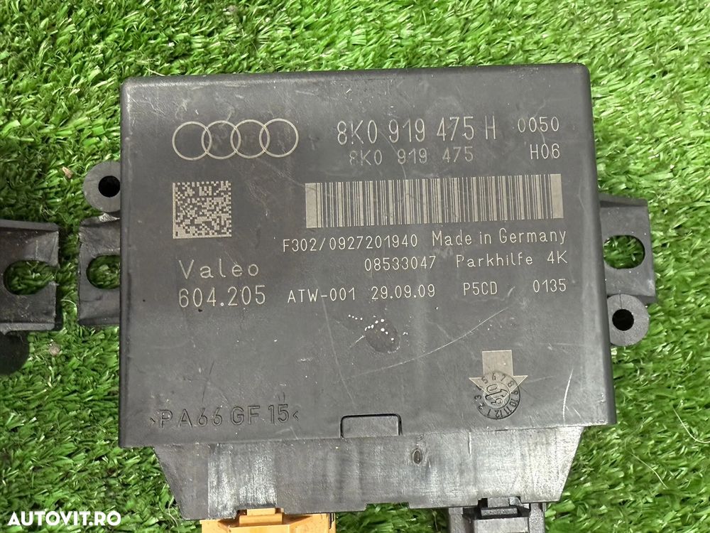 SENSOR MODUL PARCARE AUDI A4 SE 2.0 DIESEL 2010 2009-2016 AUDI A4 AVANT 2.0 DIESEL 2009 2009-2016 COD OEM 8K0919475H 08533047 - 6
