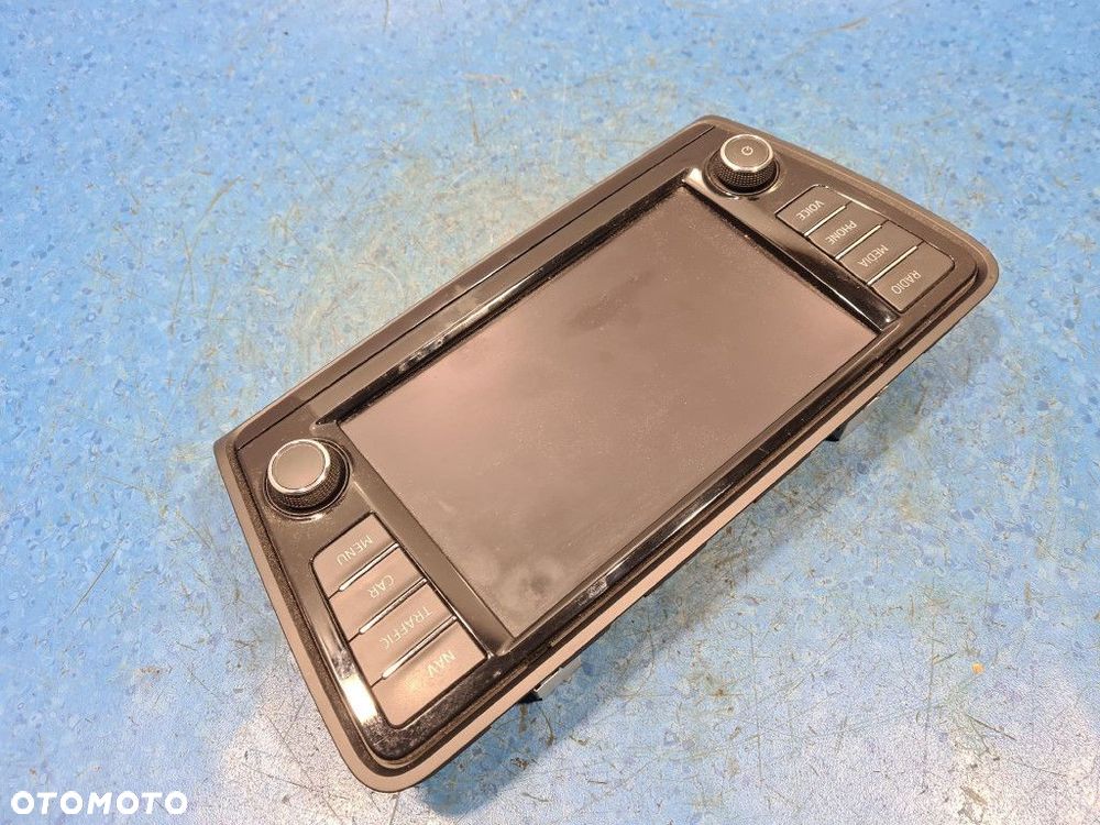 SKODA OCTAVIA III SCOUT KOMBI WYŚWIETLACZ RADIA / GPS 5E0919606 - 5