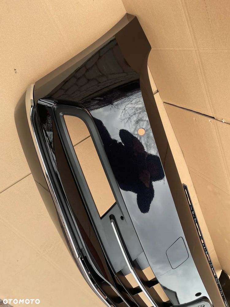 vw passat b8 przód przedni zderzak highline chrom LC9X czarny w kolor BEZ MALOWANIA ori - 4