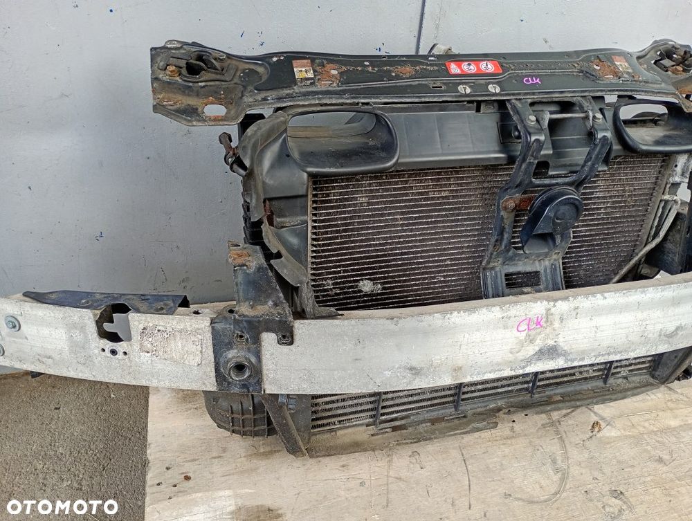pas przedni wzmocnienie chłodnica wentylator mercedes clk w209 lift 05-09r 3.0 V6 CDI A2035001693 - 7