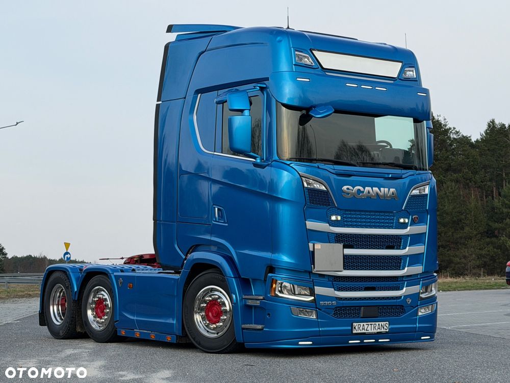 Scania 530s Pusher 6x2/4 oś skretna twinsteer v8 scania perfekcyjny stan pełna możliwa opcja - 2