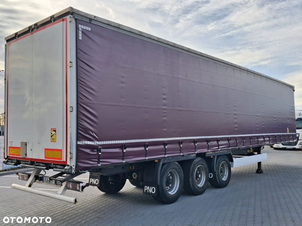 Krone Standard, Firanka, Mocowania promowe, Podnoszony zderzak - 13