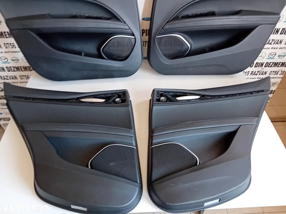 Fata Tapiterie Usa Din Piele Alfa Romeo Stelvio 2017-2022 Volan Stanga Impecabile - 3