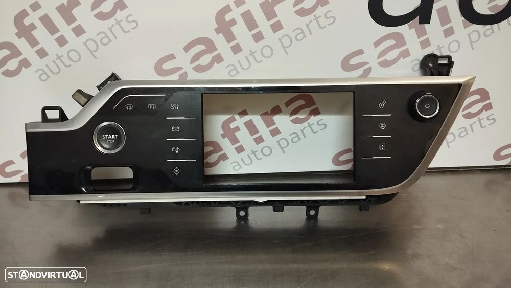 MOLDURA RADIO / COMANDO MULTIFUNÇÕES CITROEN C4 PICASSO II REF. 98011198VV 28324663 - 1