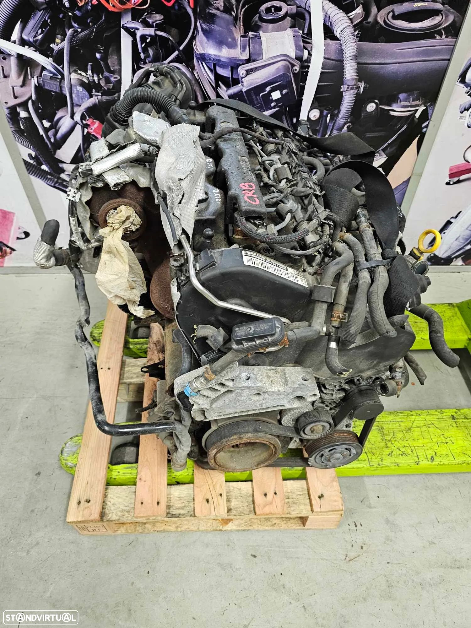 Motor VW Golf VII 2015 2.0 TDI, ref CRB - 1