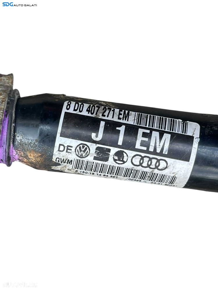 Planetara Stanga Fata Cutie Automata 5 Trepte Audi A4 B5 2.4 AGA AJG ALF APZ APS ARJ AML AMM 2002 - 2008 Cod 8D0407271EM [B4263] - 3