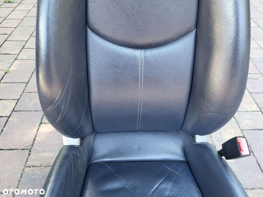 fotel prawy granatowy porsche boxster 987 - 3