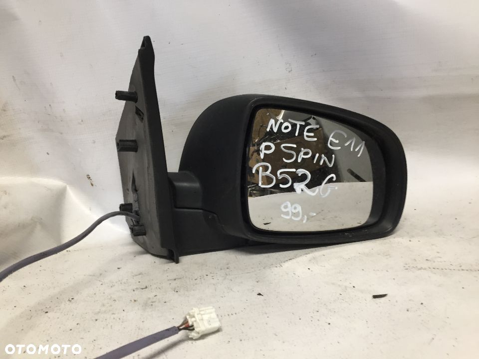 # LUSTERKO PRAWE 5 PIN NISSAN NOTE E11 B52G - 2