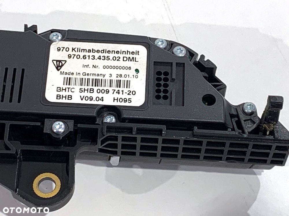 PANEL STEROWANIA NAWIEWU  PORSCHE PANAMERA (970) 2009 - 2017 4.8 4S 294 kW [400 KM] benzyna 2009 - - 8