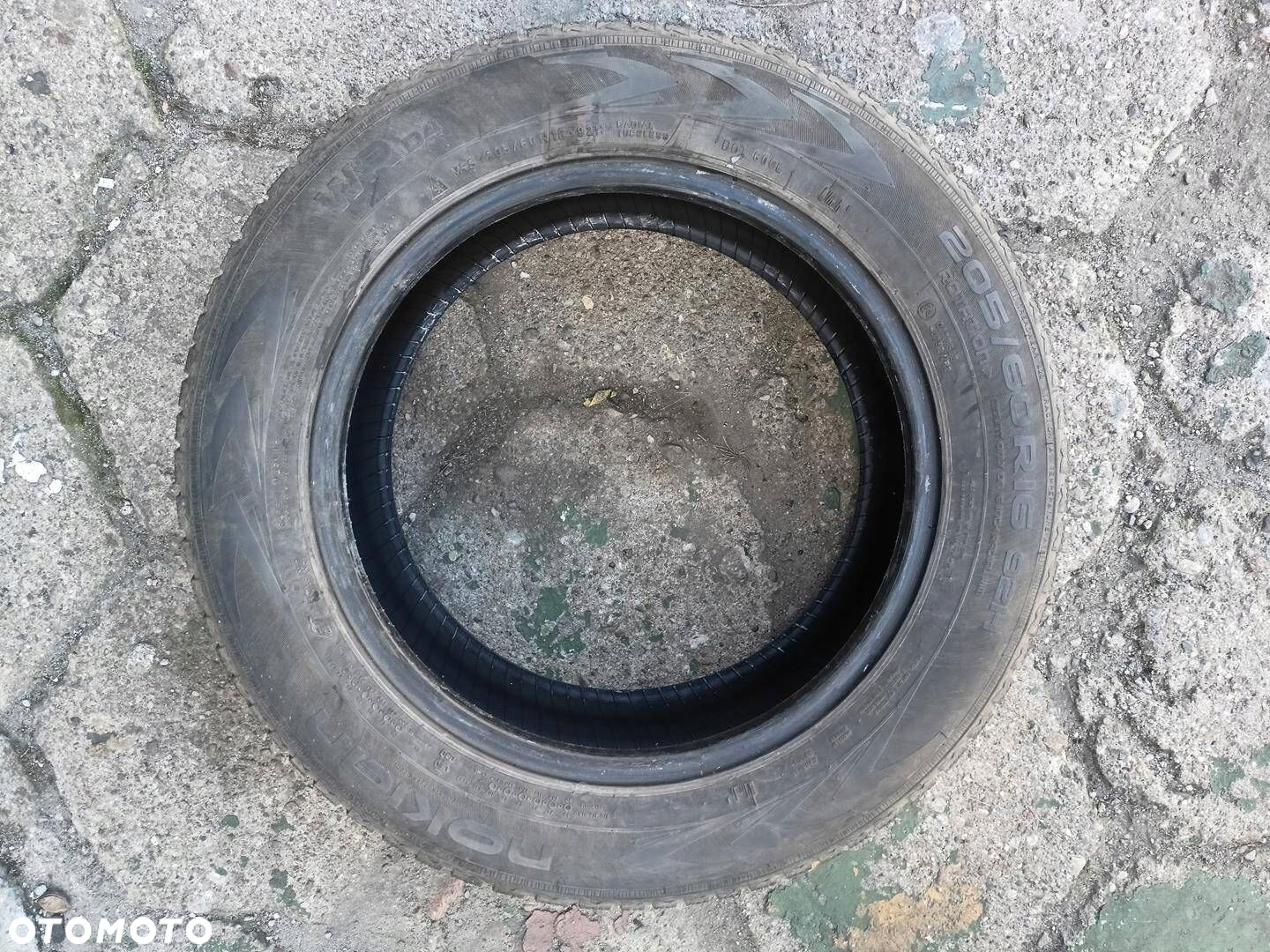 205/60R16 Nokian WR D4 para opon zima 6,6mm - 5