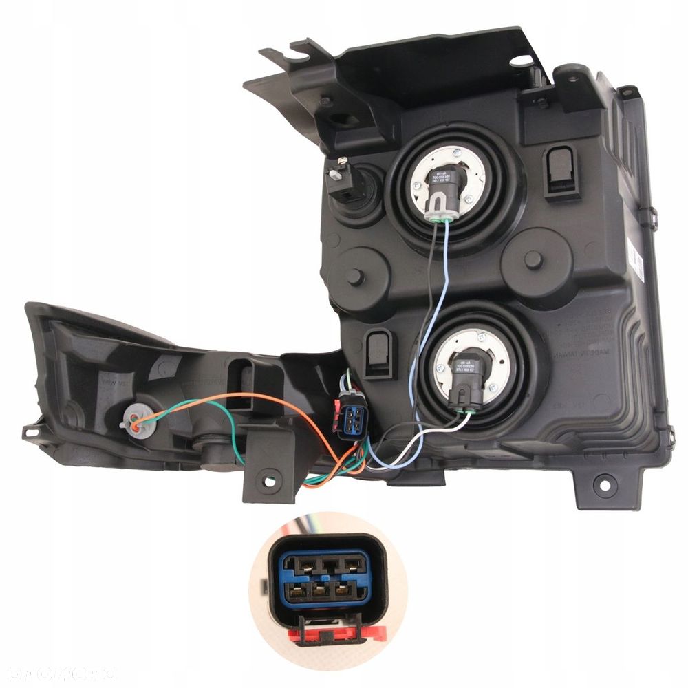 Reflektor Lampa Przód Jeep Commander Wh 2005-2010 Usa L - 3
