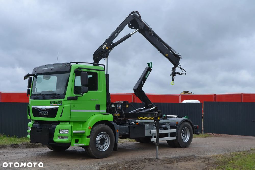 MAN Nowe urządzenie hakowe SKIBICKI Hakowiec Montaż Serwis UDT Żurawie HDS KIPPER TECHNIK - 13